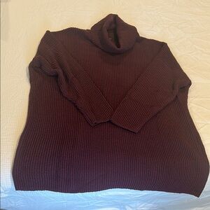 Halogen cowl neck sweater 2x